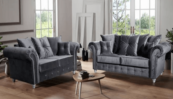 Olympia Sofa UK - Side view of premium sofas from Newcastle Beds UK